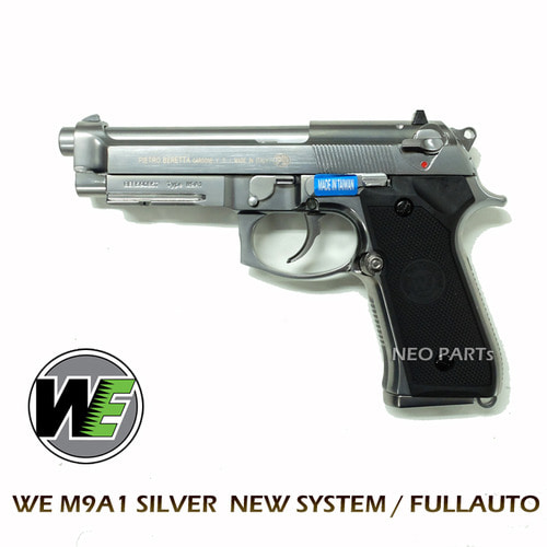 WE M9A1 SILVER NEW SYS./FULL AUTO
