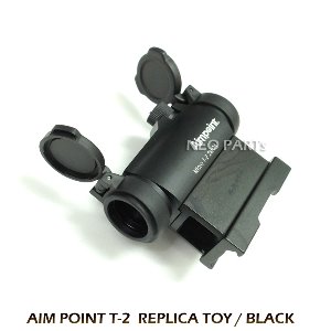 AIM POINTER T2 QD 레플리카완구/블랙/각인버전