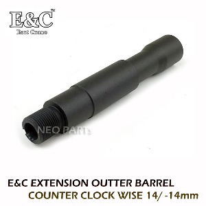 E&amp;C EXTENSION BARREL/ 11.5cm연장바렐 14mm역나사방식