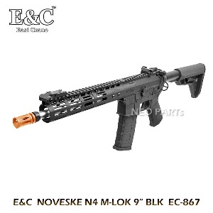 E&amp;C NOVESKE N4 NSR 9&quot; M-LOK BK/EC-867 완벽음각각인모델!!