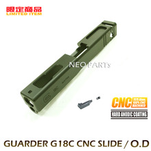 GUARDER CNC SLIDE FOR MARUI G18C/ O.D 각인버젼