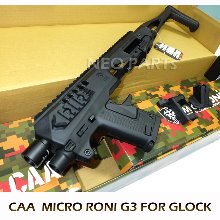 CAA MICRO RONI G3 FOR GLOCK/마이크로 로니 G3 글록17,19,23,32용 블랙